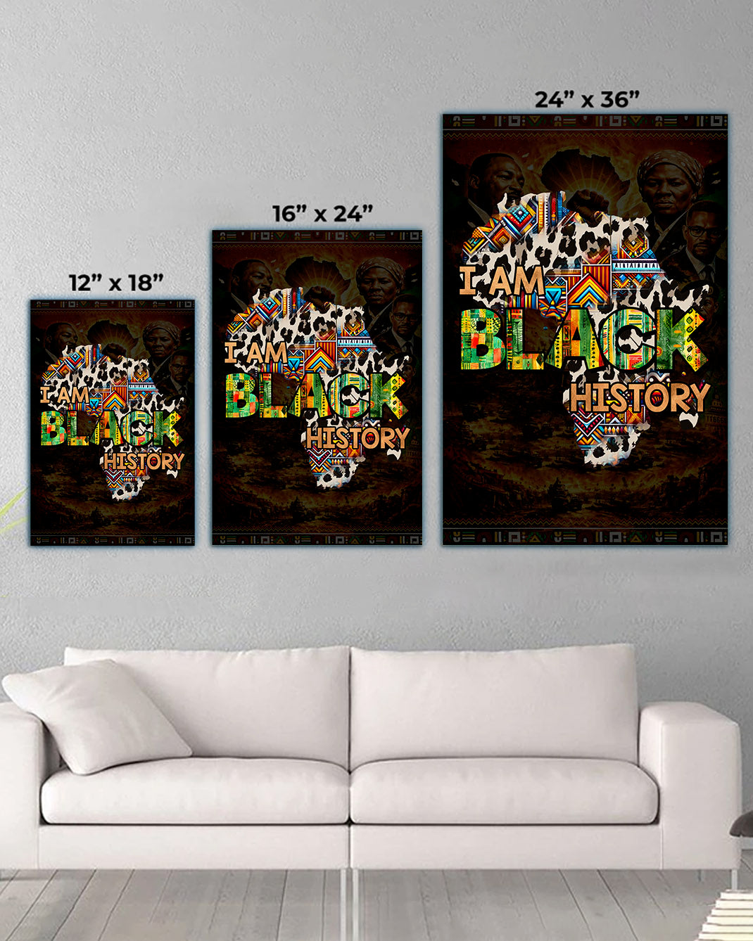I Am Black History - Celebrate Black Culture - Poster/Canvas