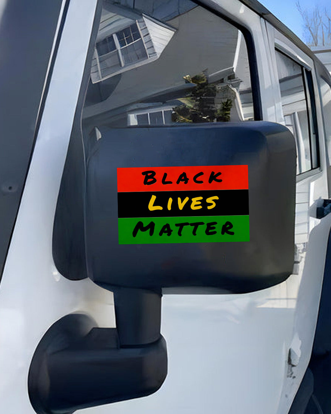 Black Lives Matter Flag Color Decal