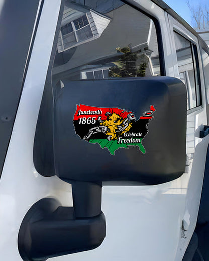 Juneteenth 1865 - Celebrate Freedom Decal
