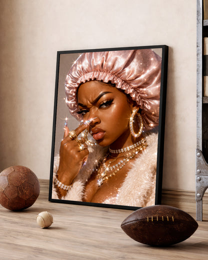 Black Beauty - Empowerment, Elegance, and Legacy - Poster/Canvas