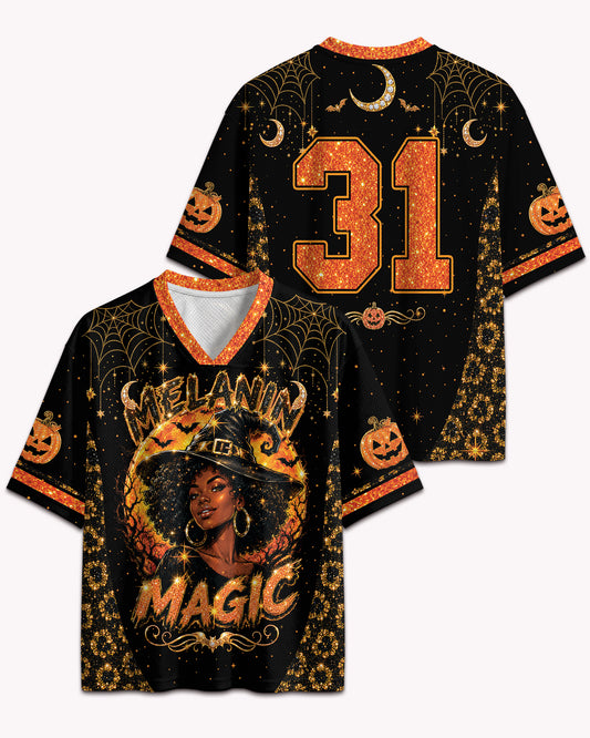 Black Culture Halloween 31 Football Jersey – Spooky Season Streetwear