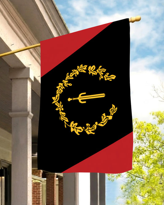 Pan African Pride Red Black Flag