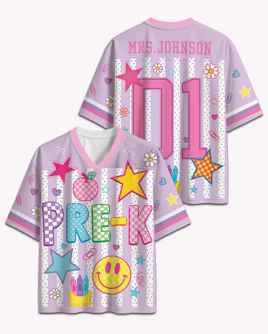 Black Girl Retro Jersey Shirt – Colorful Y2K Graphic Tee