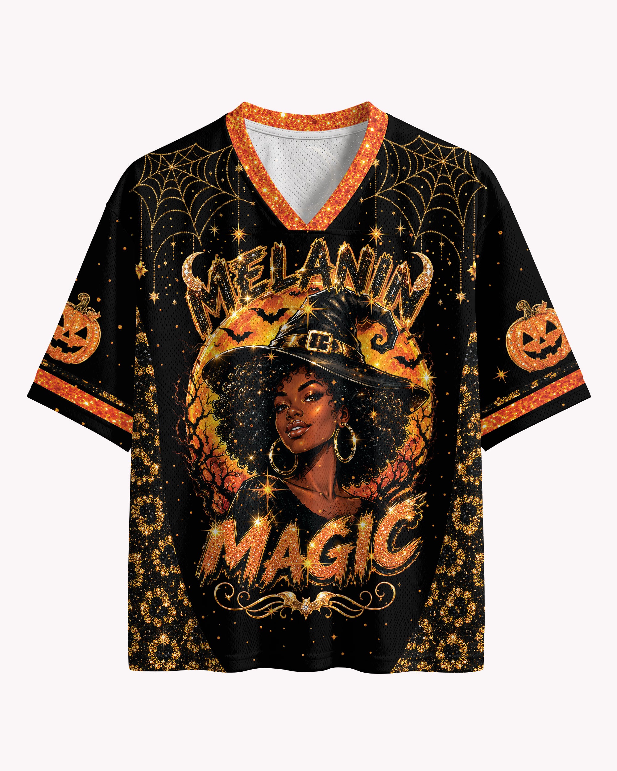 Black Culture Halloween 31 Football Jersey – Spooky Season Streetwear