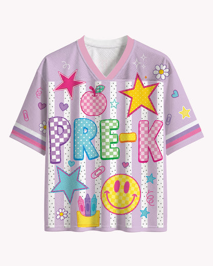 Black Girl Retro Jersey Shirt – Colorful Y2K Graphic Tee