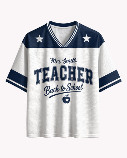 Black Teacher Baseball Jersey – Teaching Is My Superpower