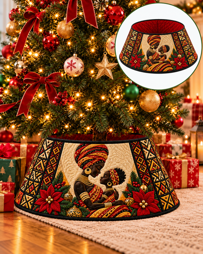 African Heritage Christmas Tree Skirt Collection.