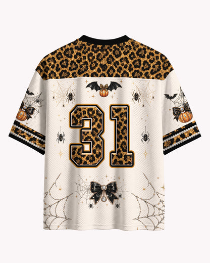 Black Culture Boo In Boujee Football Jersey – Halloween Game Day Streetwear