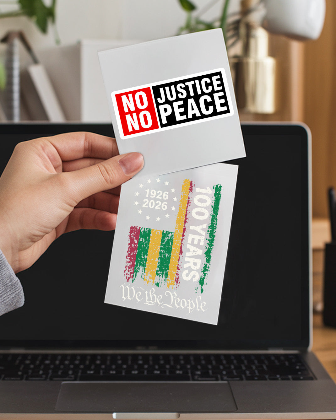 No Justice No Peace Decal