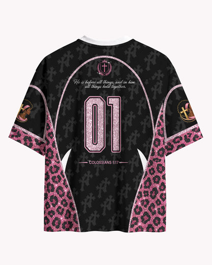 Black Jesus Christ Is King Football Jersey – Christian Faith Streetwear