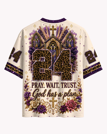 Black Christian Faith Football Jersey – God Don’t Play About Me