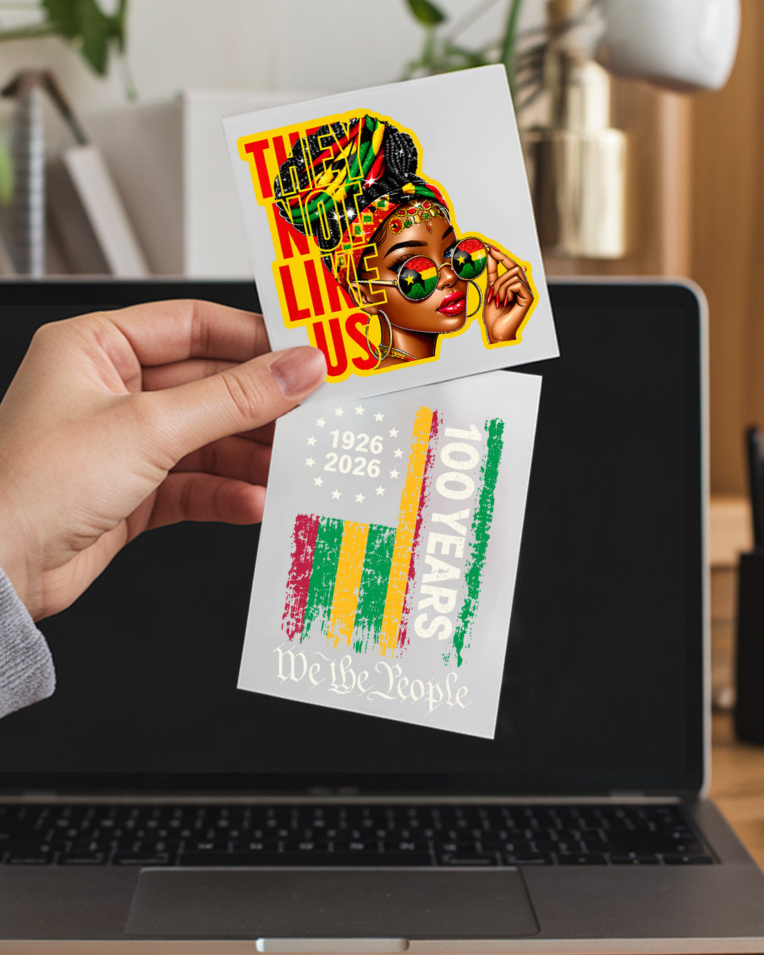 They Not Like Us' - African Empowerment Decal