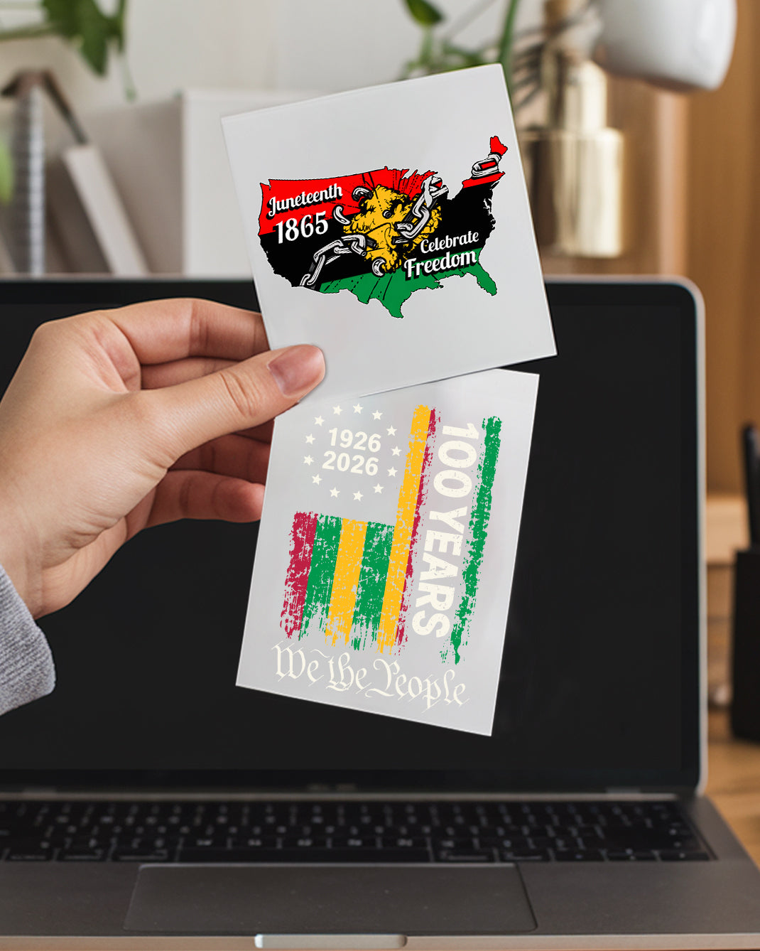 Juneteenth 1865 - Celebrate Freedom Decal