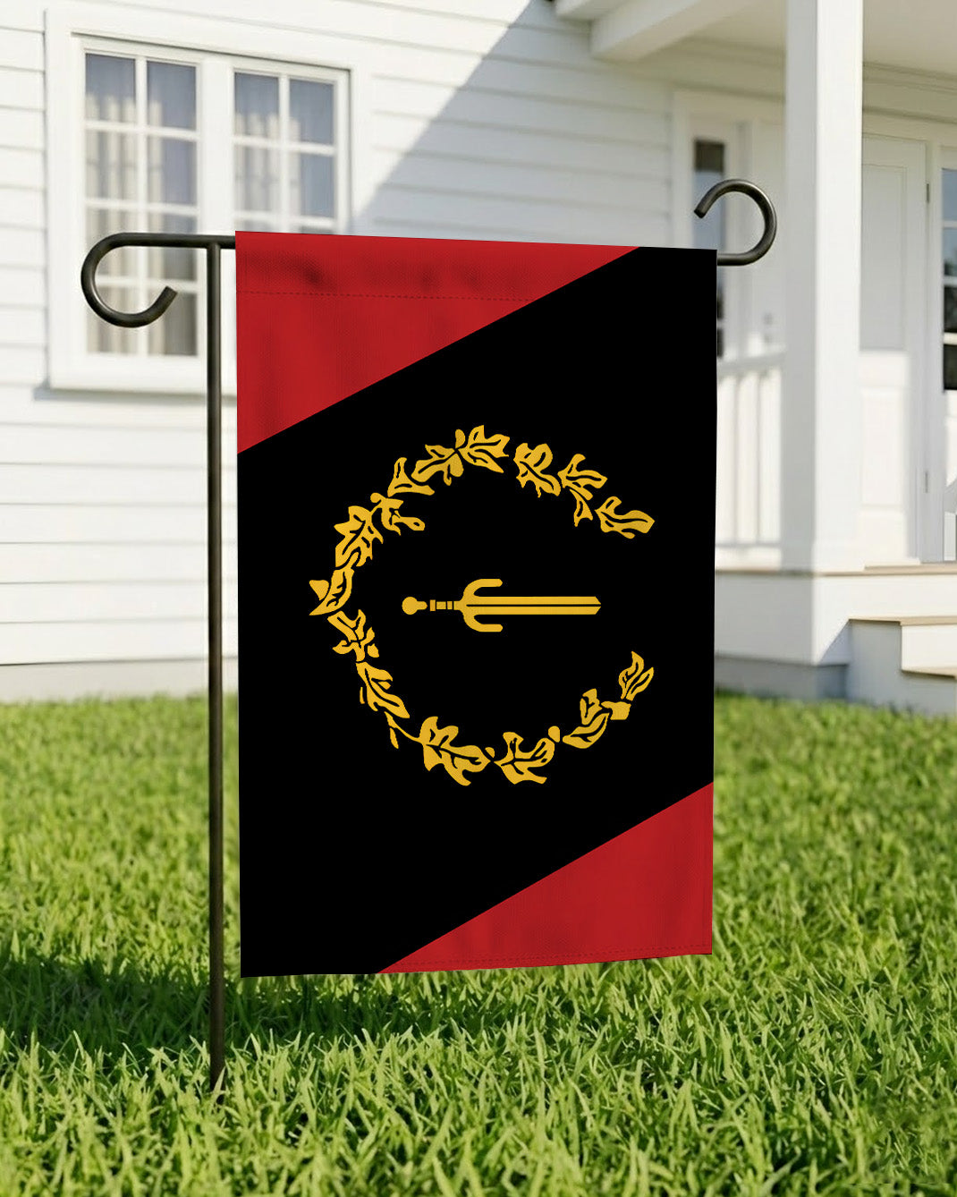 Pan African Pride Red Black Flag