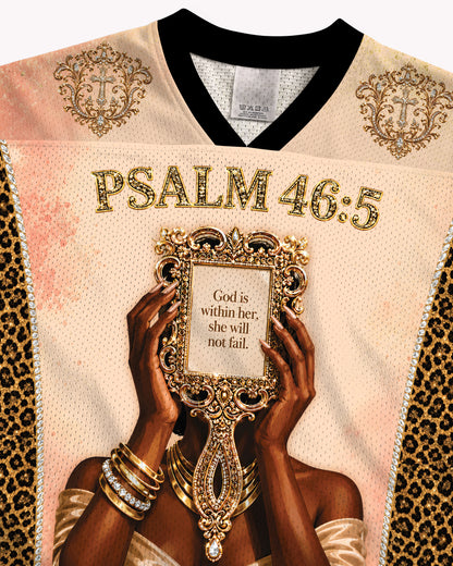 Psalm 46:5 Faith Football Jersey – God Within Her Streetwear