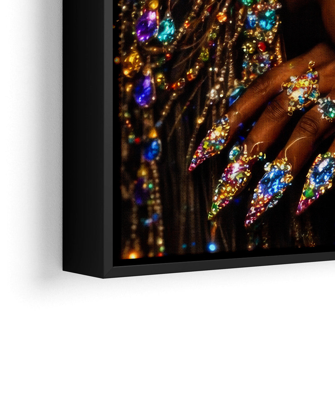 Radiant Black Queen - Empowerment, Elegance, and Legacy - Poster/Canvas
