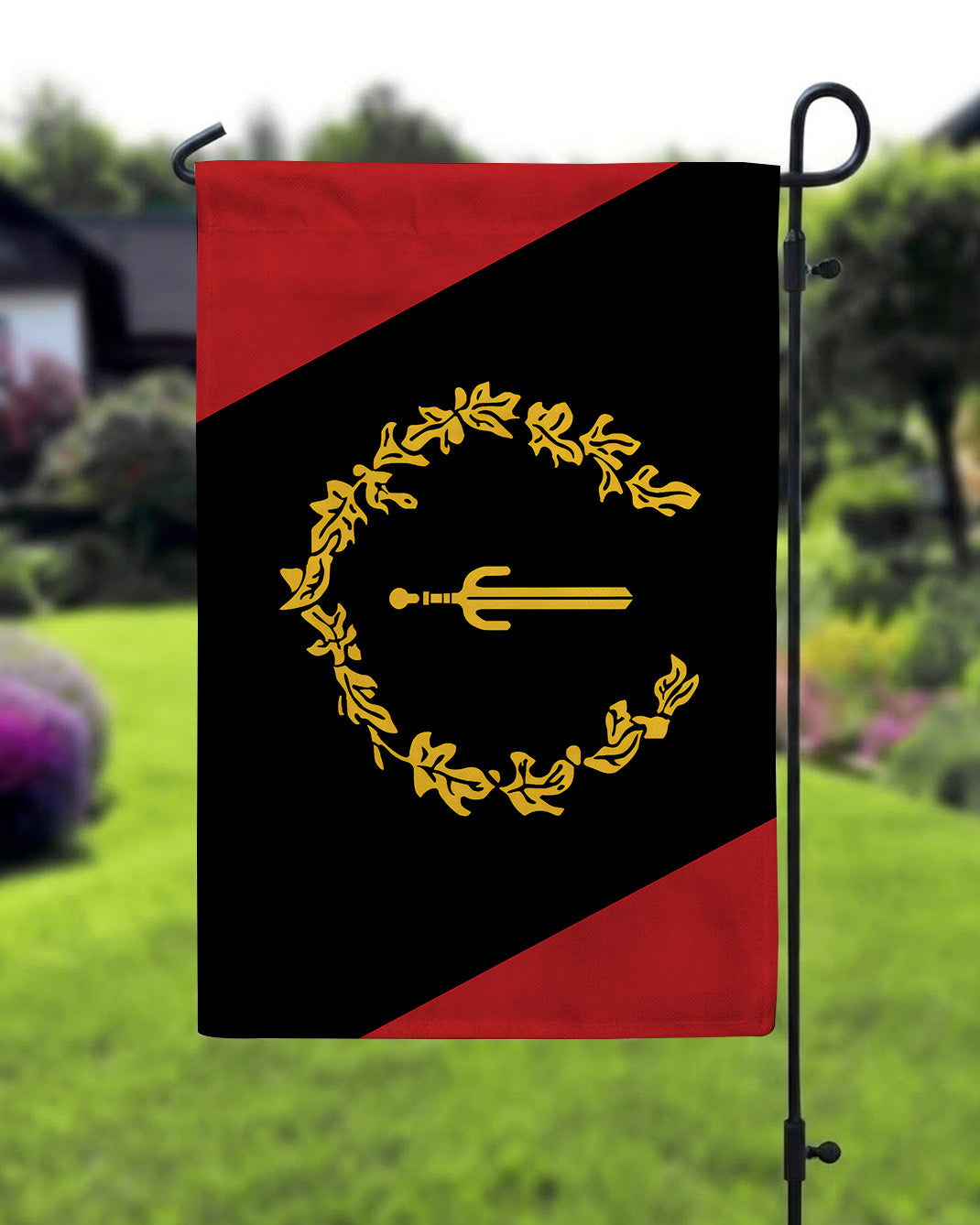 Pan African Pride Red Black Flag