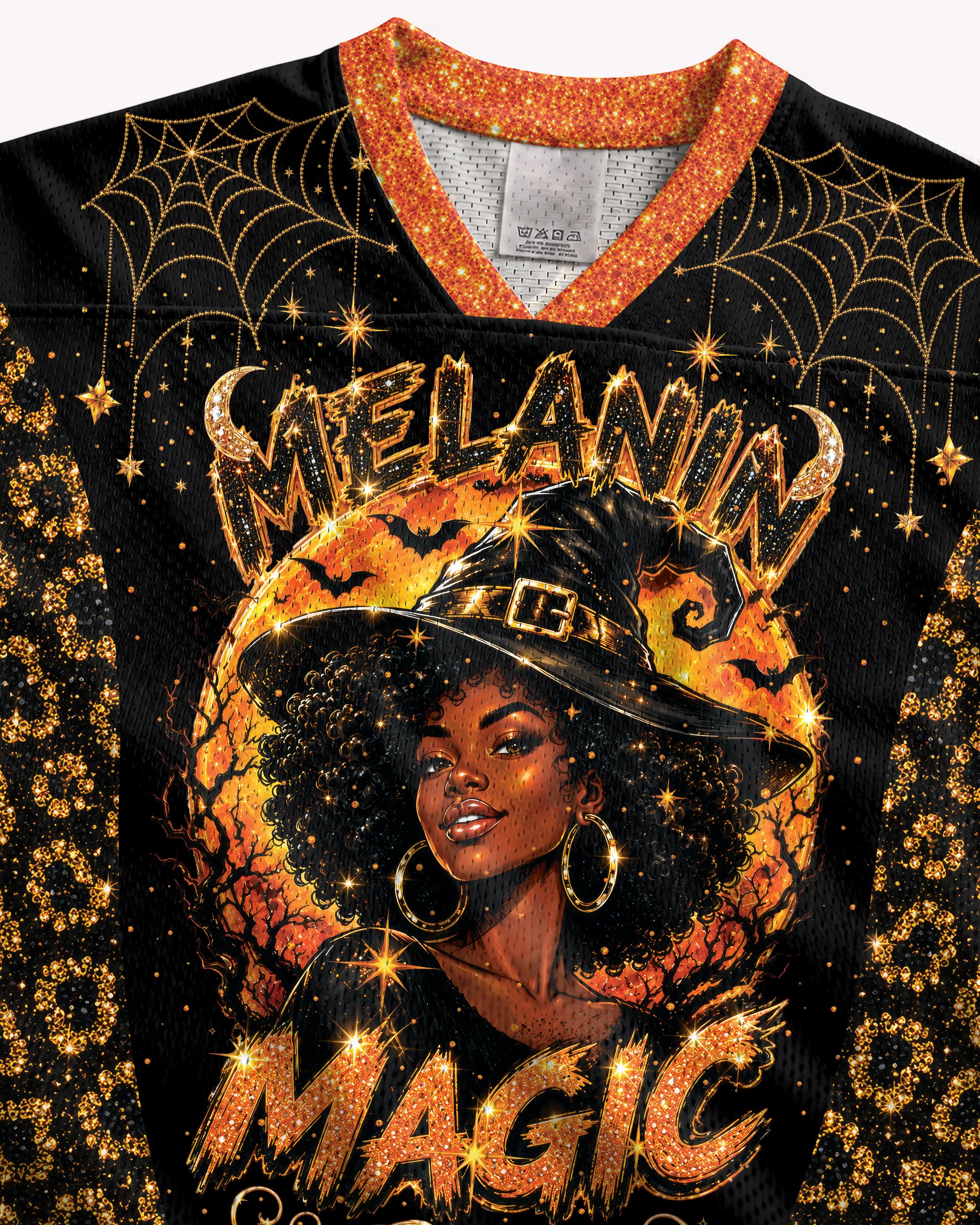 Black Culture Halloween 31 Football Jersey – Spooky Season Streetwear