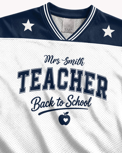 Black Teacher Baseball Jersey – Teaching Is My Superpower