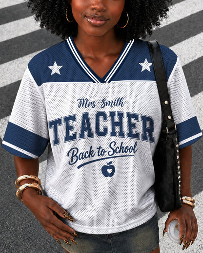 Black Teacher Baseball Jersey – Teaching Is My Superpower
