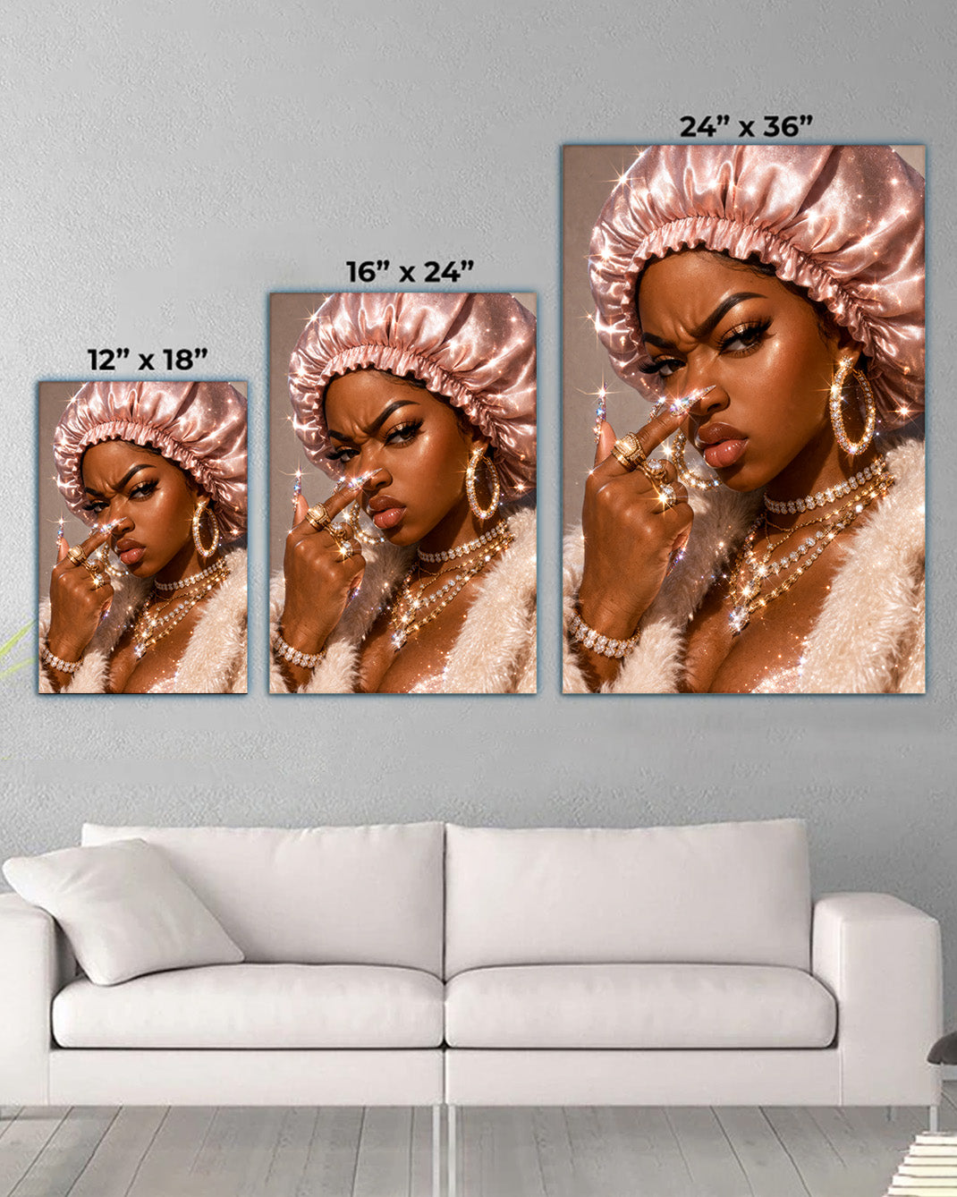 Black Beauty - Empowerment, Elegance, and Legacy - Poster/Canvas