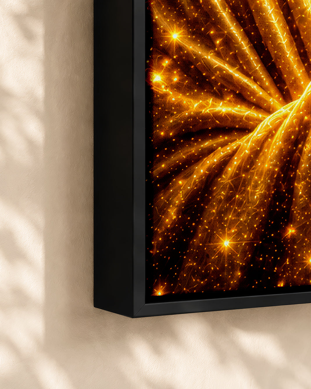 Black Faith Prayer Wall Art Canvas - Christian Inspirational Home Decor
