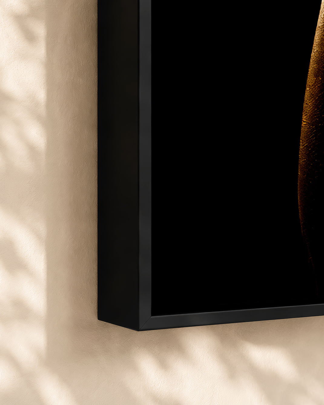Black Queen Gold Canvas Wall Art - African American Woman Home Decor