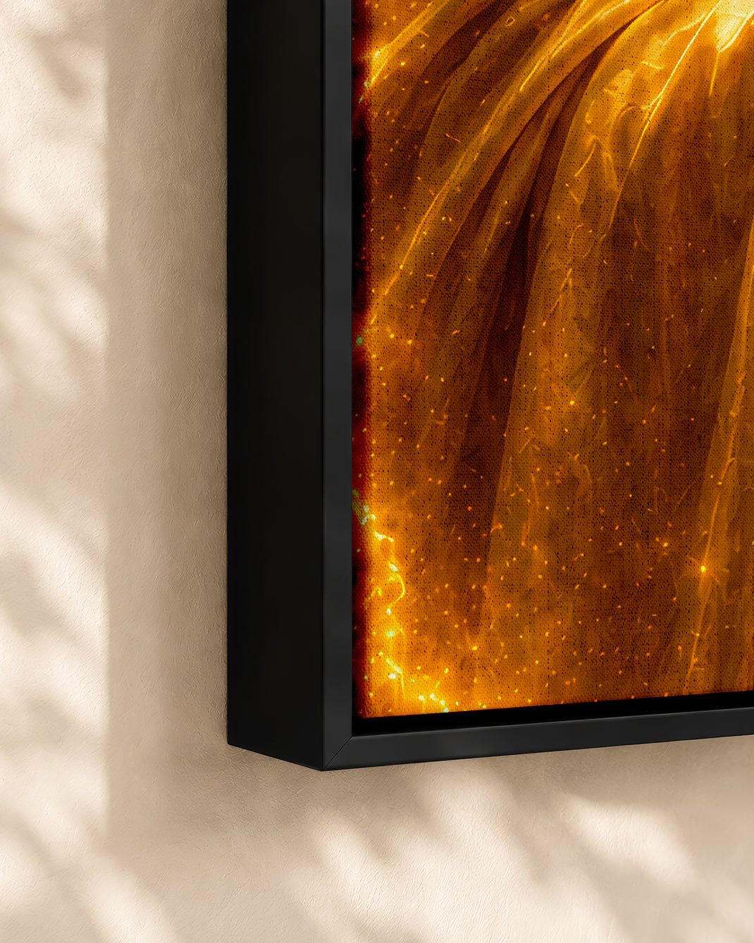 Black Jesus Canvas Wall Art - African American Christian Wall Decor