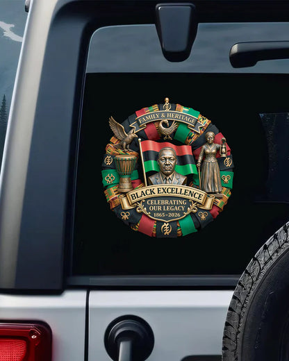 🔥 LIMITED TIME OFFER  - Black Heritage & Empowerment Decal