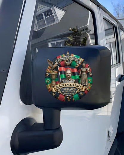 Black Excellence Celebrating Our Legacy Decal