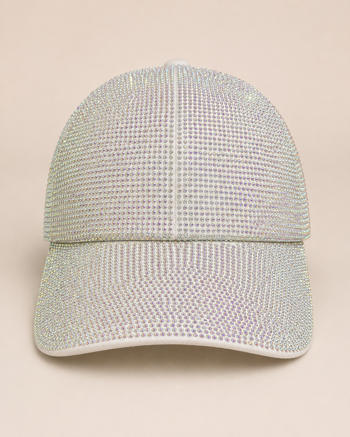 White Sparkle Rhinestone Cap – Empower Black Culture, Bold Style