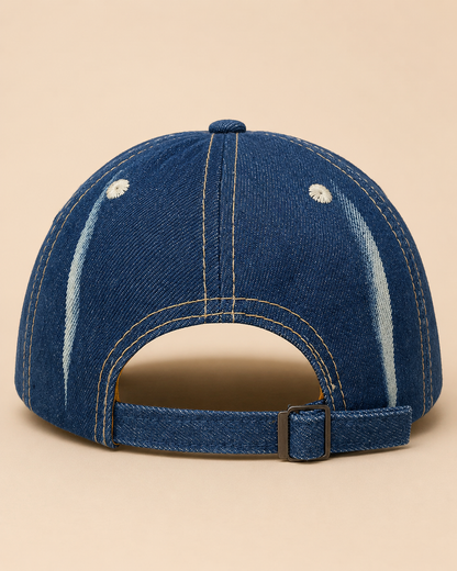 Pearl Bow Denim Cap – Empower Black Culture, Bold Style