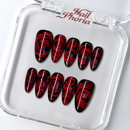 Rose Drown Summer Y2K Press On Nails