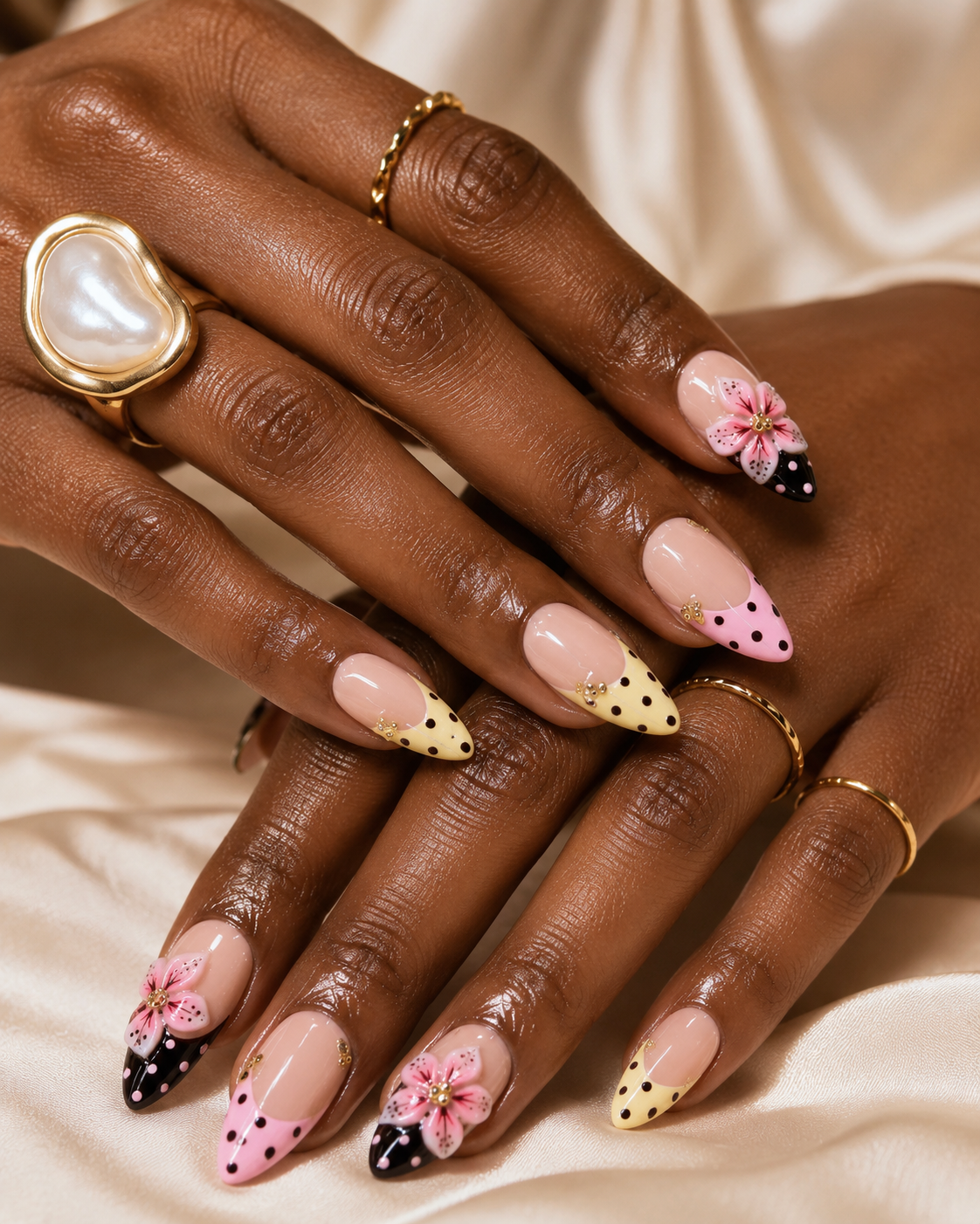 Mango Tango Summer Press On Nails