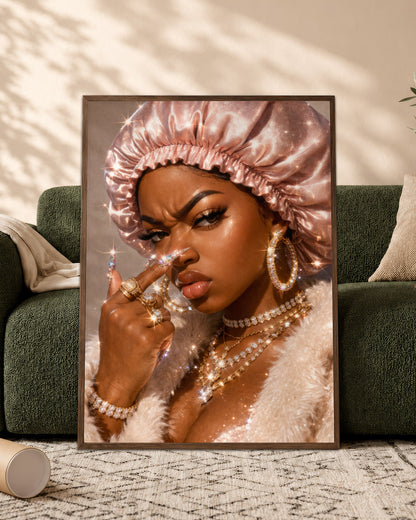 Black Beauty - Empowerment, Elegance, and Legacy - Poster/Canvas