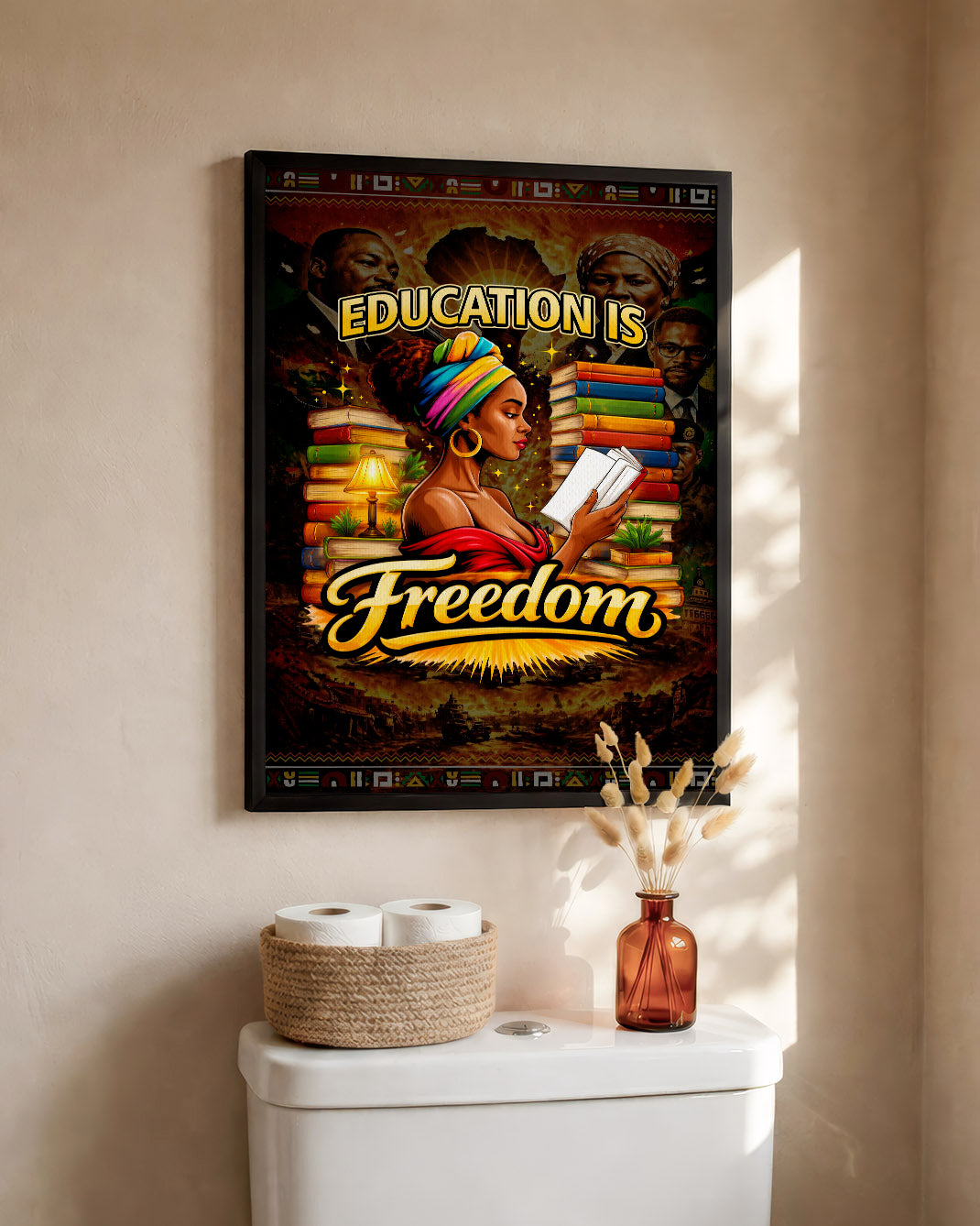 Education is Freedom - African American Pride - Poster/Canvas