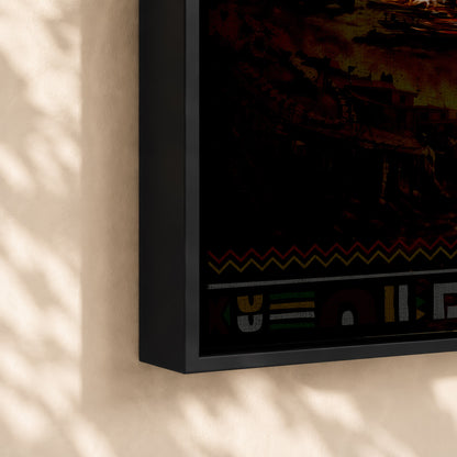 Education is Freedom - Black Empowerment, Breaking Chains - Poster/Canvas