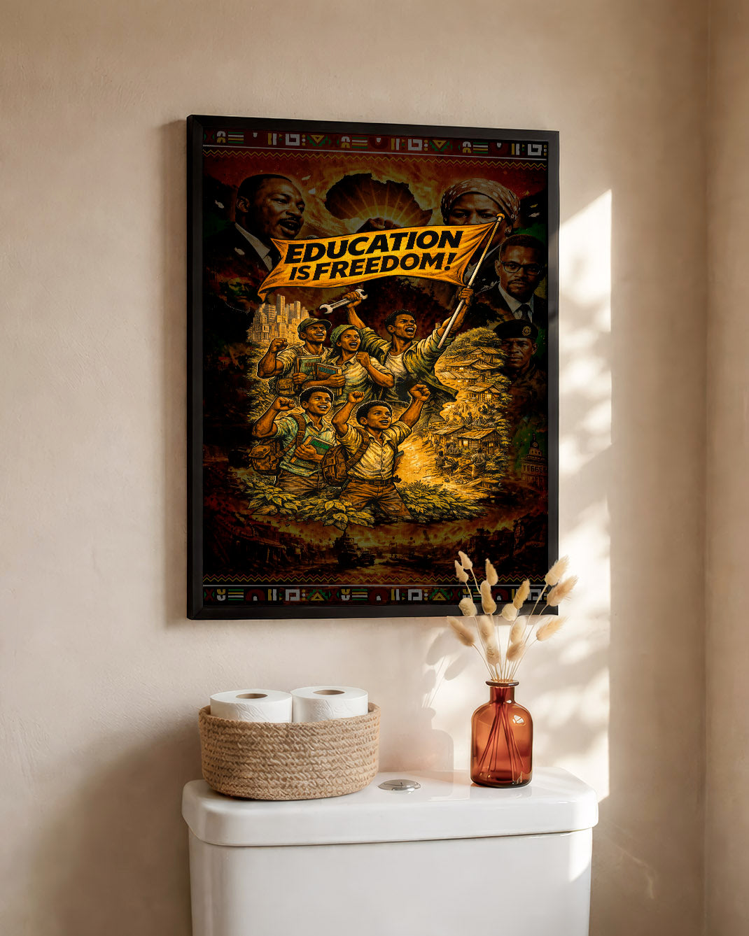 Education is Freedom Activist - Poster/Canvas