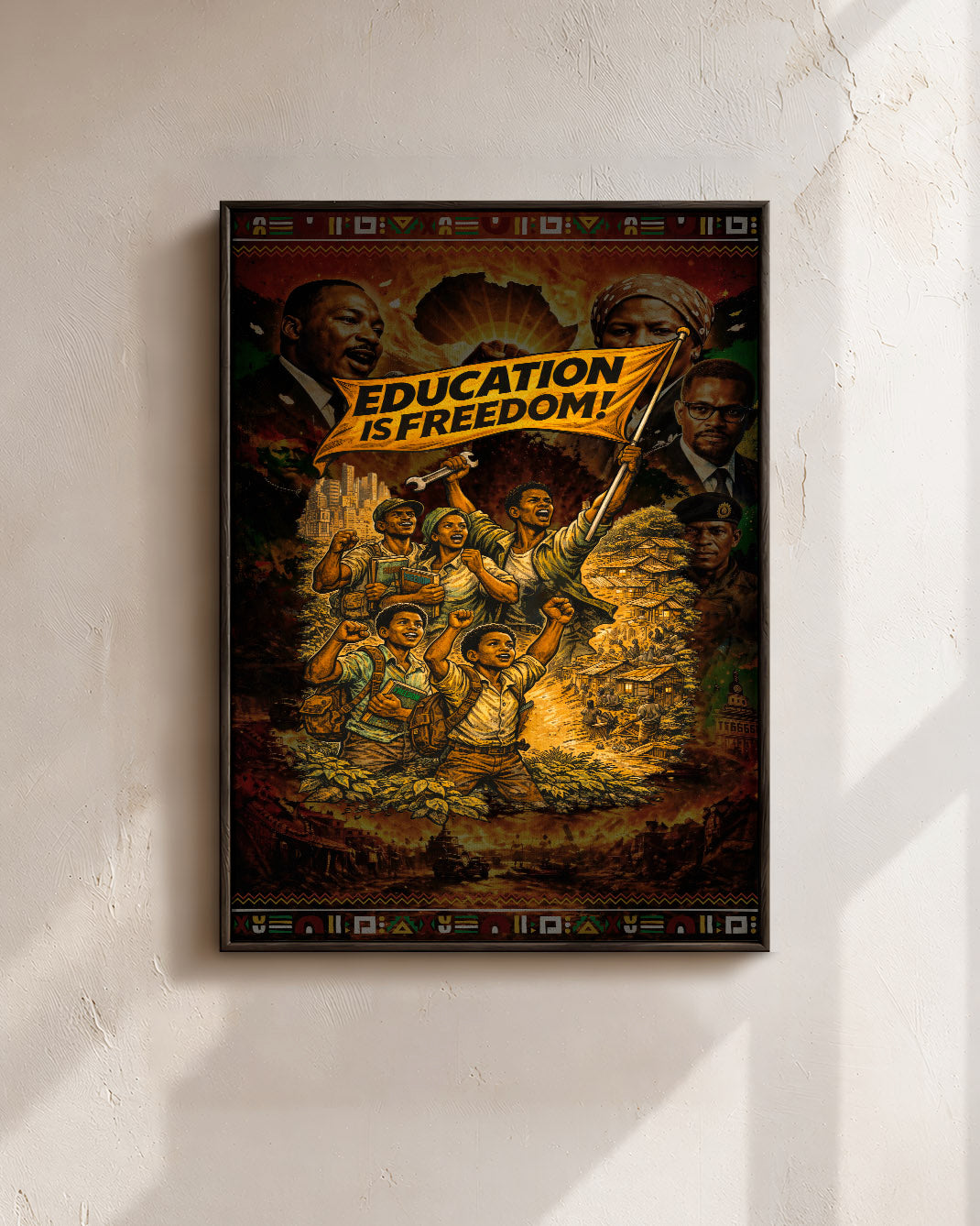 Education is Freedom Activist - Poster/Canvas