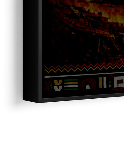 Education is Freedom Afro Girl - Poster/Canvas