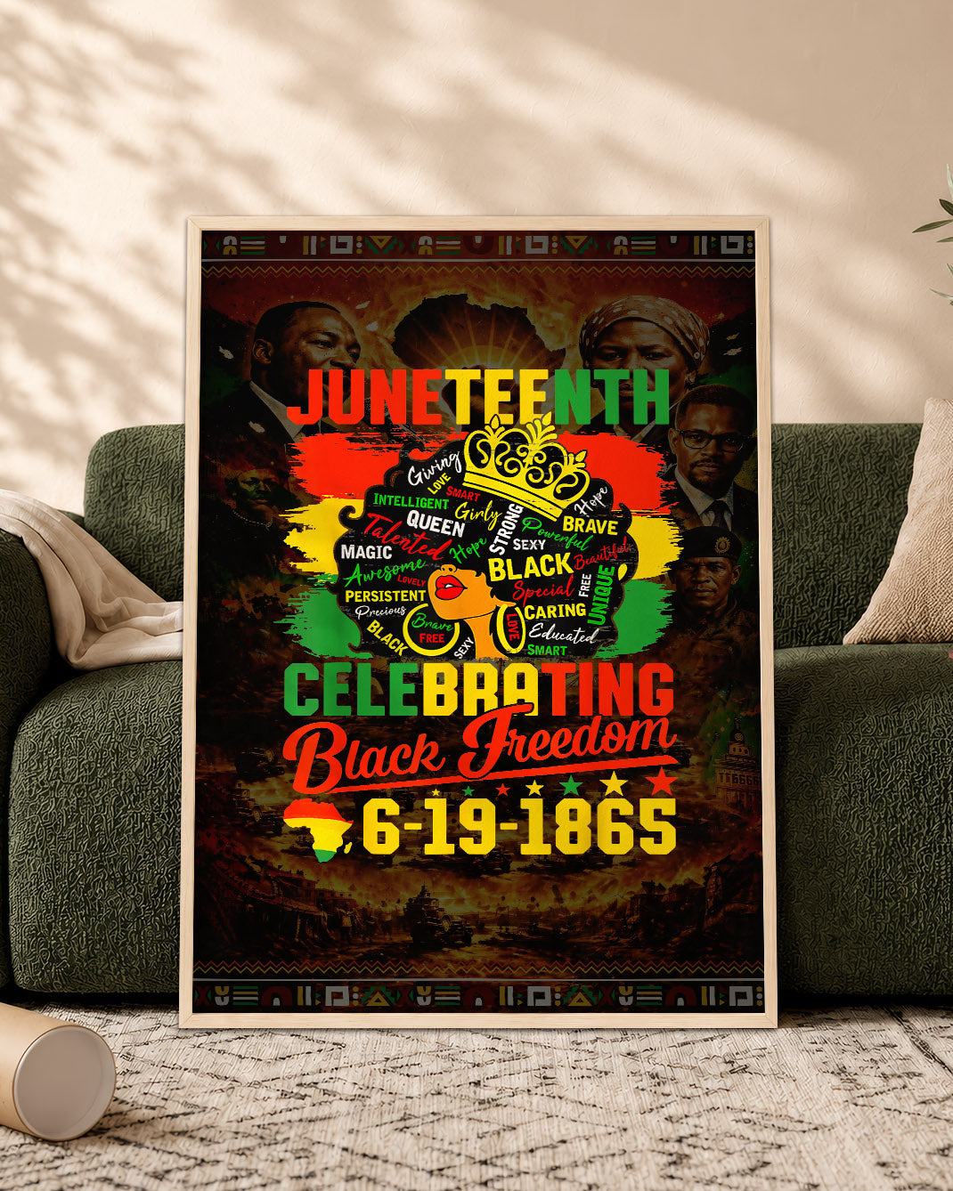 Juneteenth: Celebrating Black Freedom - Poster/Canvas