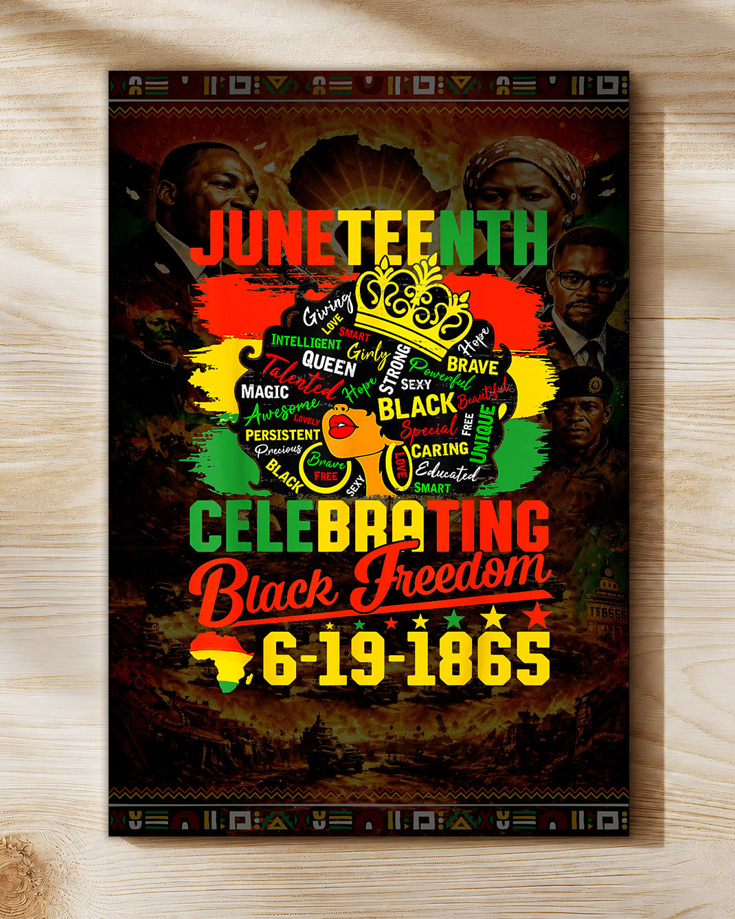 Juneteenth: Celebrating Black Freedom - Poster/Canvas