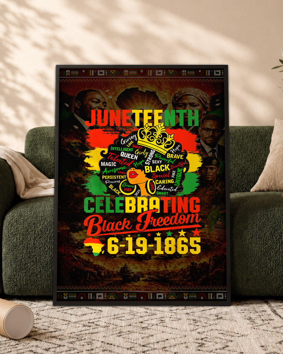 Juneteenth: Celebrating Black Freedom - Poster/Canvas