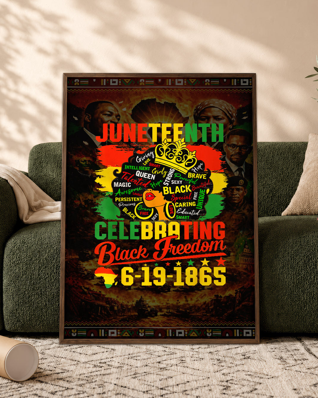 Juneteenth: Celebrating Black Freedom - Poster/Canvas