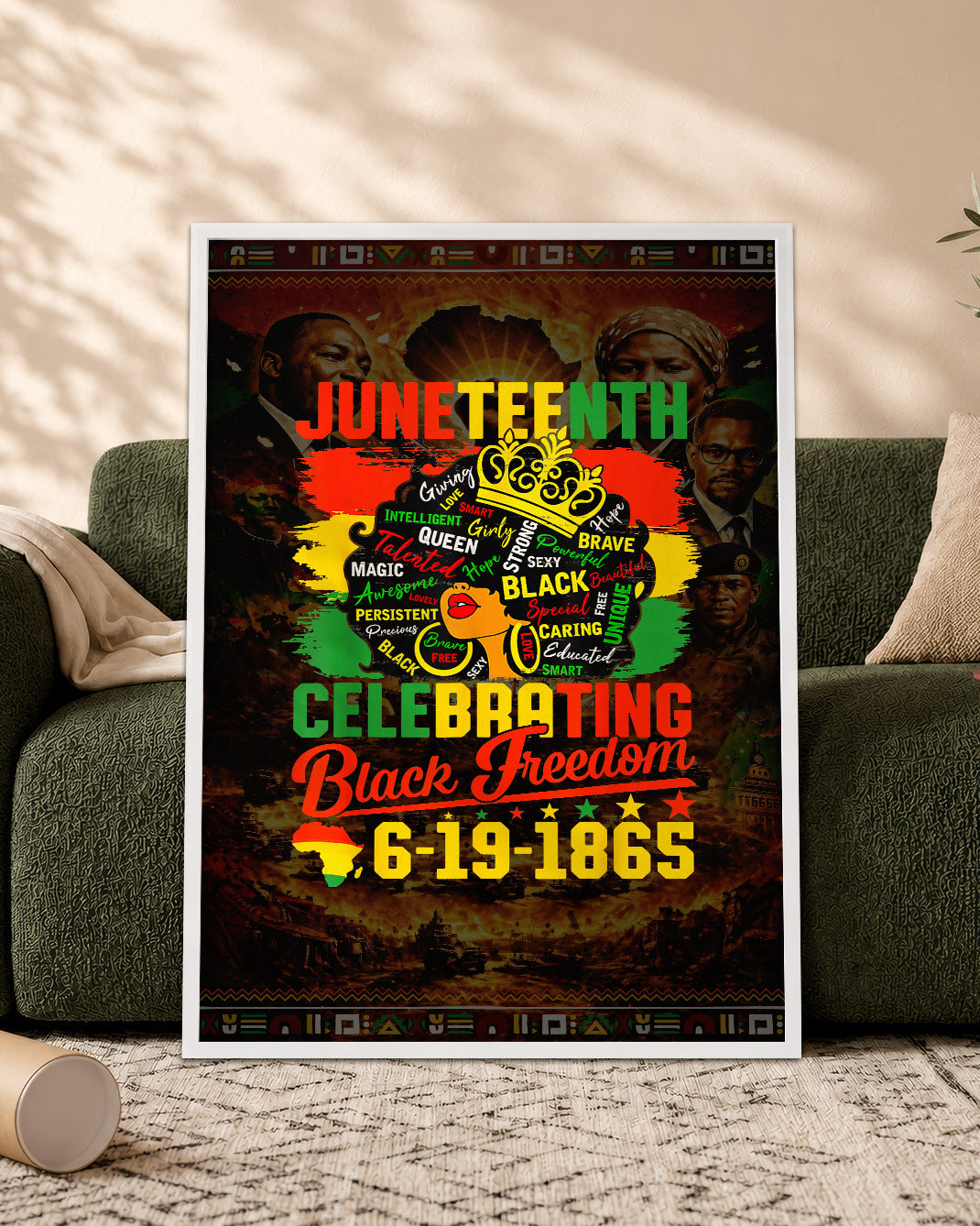 Juneteenth: Celebrating Black Freedom - Poster/Canvas