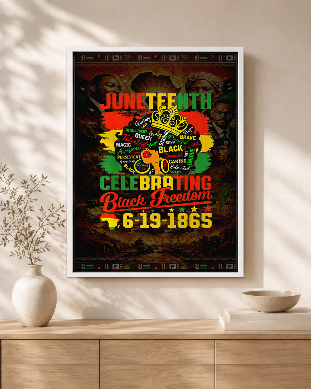 Juneteenth: Celebrating Black Freedom - Poster/Canvas