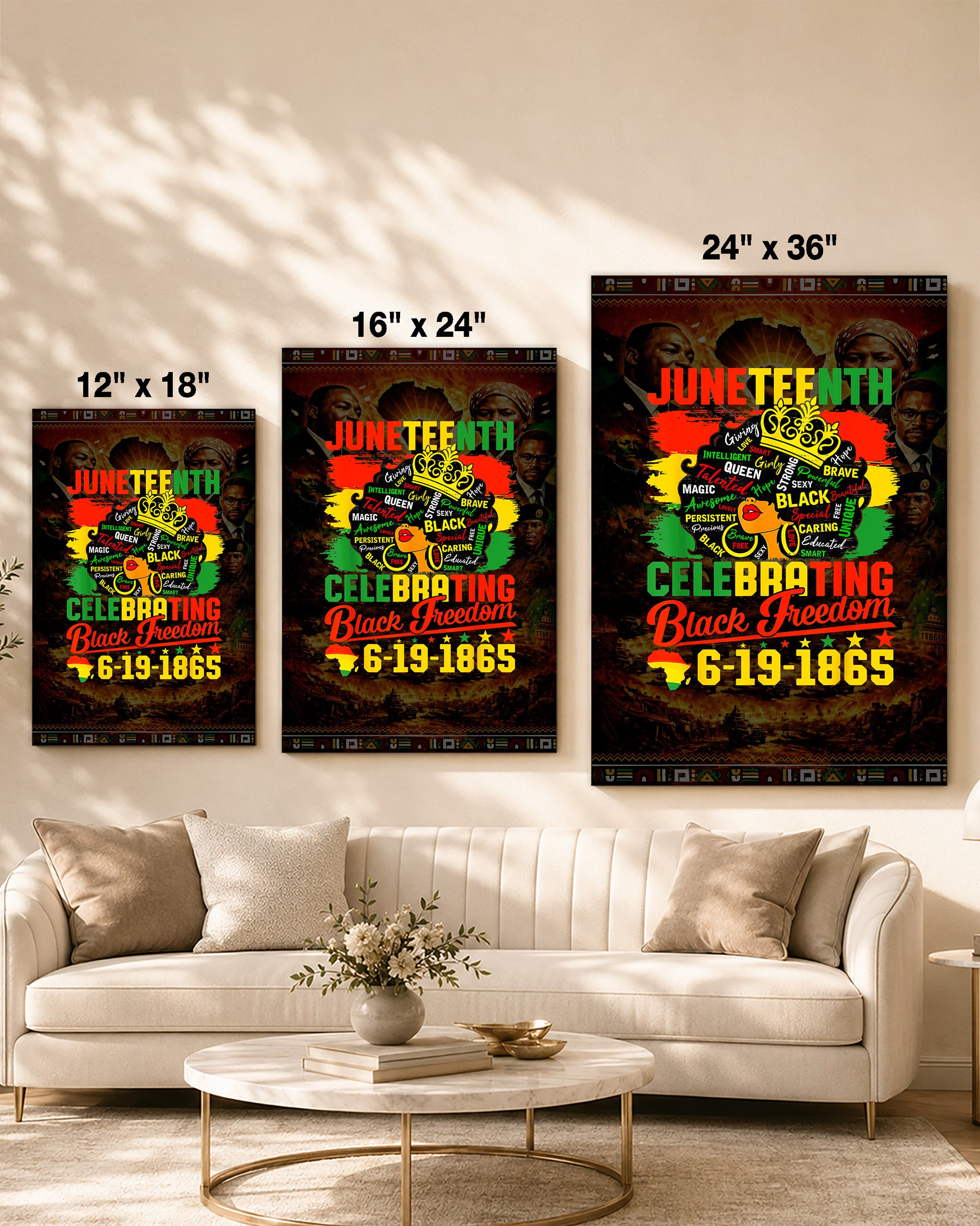 Juneteenth: Celebrating Black Freedom - Poster/Canvas