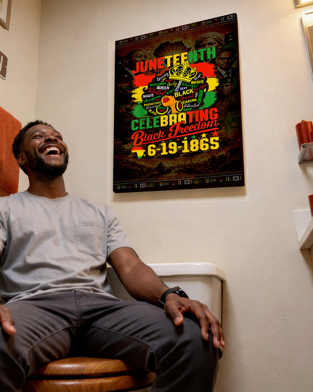 Juneteenth: Celebrating Black Freedom - Poster/Canvas