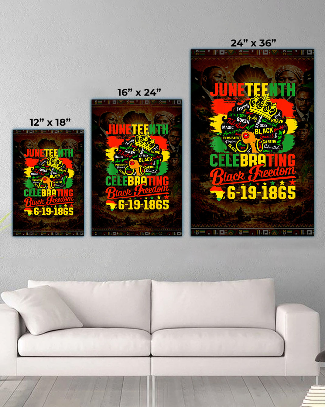 Juneteenth: Celebrating Black Freedom - Poster/Canvas