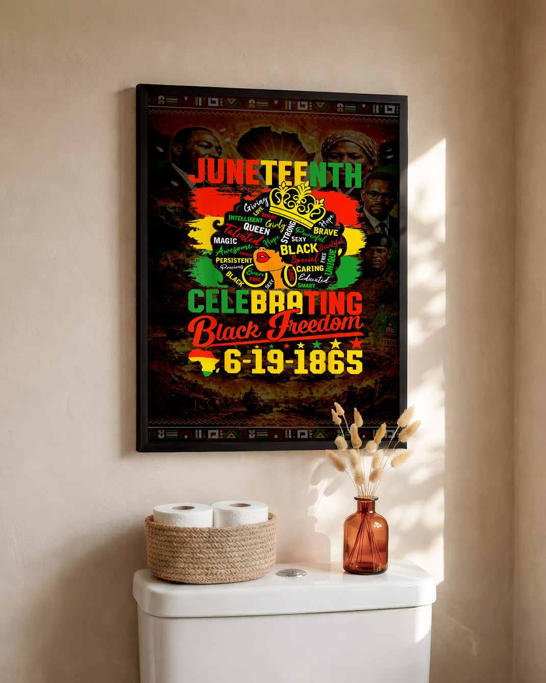 Juneteenth: Celebrating Black Freedom - Poster/Canvas